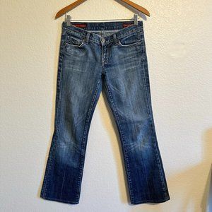 7 For All Mankind Denim Jeans Kelly Low Waist Bootcut Size 28